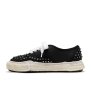 画像3: Maison MIHARA YASUHIRO ("BAKER" OG SOLE STUDDES CANVAS LOW-TOP SNEAKER) BLACK (3)