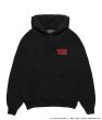 画像2: WACKO MARIA (DEATH ROW RECORDS WASHED MIDDLE WEIGHT PULLOVER HOODED SWEAT SHIRT) BLACK (2)