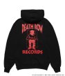 画像1: WACKO MARIA (DEATH ROW RECORDS WASHED MIDDLE WEIGHT PULLOVER HOODED SWEAT SHIRT) BLACK (1)