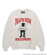 画像1: WACKO MARIA (DEATH ROW RECORDS WASHED MIDDLE WEIGHT CREW NECK SWEAT SHIRT) IVORY (1)