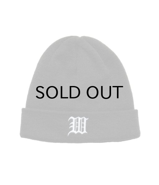 画像1: WACKO MARIA (KNIT WATCH CAP TYPE-2) CHARCOAL (1)