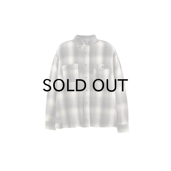 画像1: SAINT Mxxxxxx (BB_FLANNEL SHIRTS_CHECK) BLACK (1)