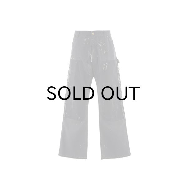 画像1: SAINT Mxxxxxx (DOUBLE KNEE PANTS) BLACK (1)