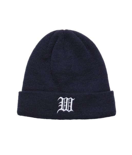 画像1: WACKO MARIA (KNIT WATCH CAP TYPE-2) NAVY (1)
