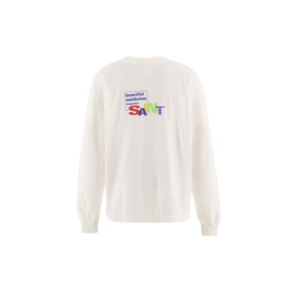 画像2: SAINT Mxxxxxx (LS TEE_BEAUTIFUL SAINT) WHITE (2)