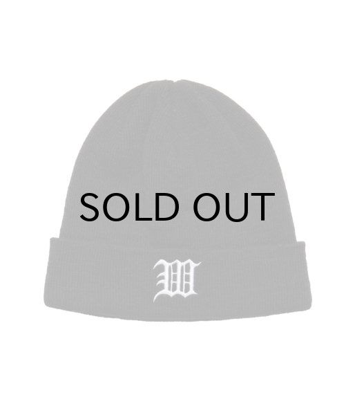 画像1: WACKO MARIA (KNIT WATCH CAP TYPE-2) BLACK (1)