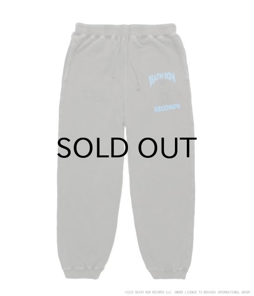 画像1: WACKO MARIA (DEATH ROW RECORDS WASHED MIDDLE WEIGHT SWEAT PANTS) GRAY (1)
