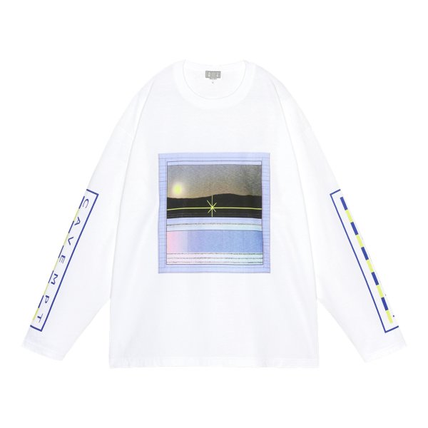 画像1: C.E (SKY 360 LONG SLEEVE T) WHITE (1)