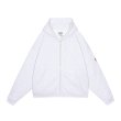 画像1: C.E (SOLID LOOSE ZIP HOODY) GREY (1)