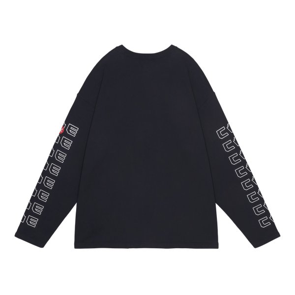 画像2: C.E (C凸E LONG SLEEVE) BLACK (2)