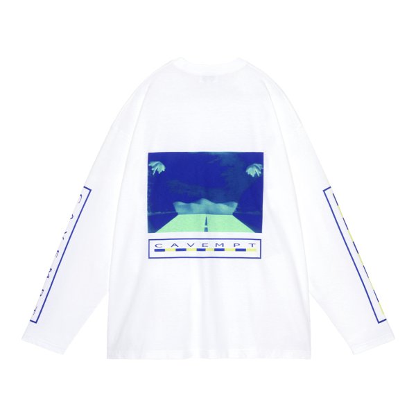 画像2: C.E (SKY 360 LONG SLEEVE T) WHITE (2)