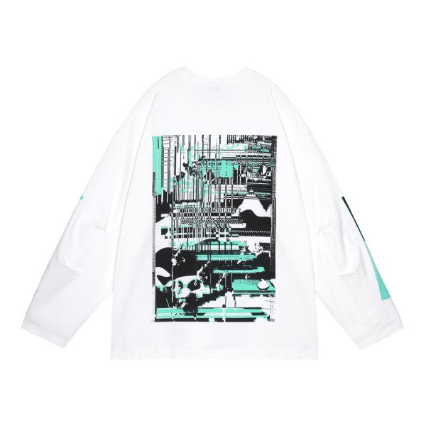 画像2: C.E (PERFORMERAMA HEAVY LONG SLEEVE T) WHITE (2)
