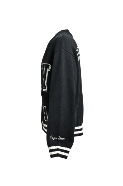 画像3: BREATH (BH PATCH KNIT CARDIGAN) BLACK (3)