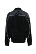 画像2: BREATH (SCRIPT LOGO PIPING VELOUR JACKET) BLACK (2)