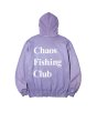 画像2: Chaos Fishing Club (LOGO PIGMENT HOODIE) PURPLE (2)