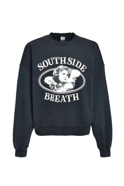 画像1: BREATH (ANGEL LOGO SWEAT) BLACK (1)