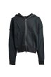 画像1: BREATH (FADE ZIP UP HOODIE) BLACK (1)
