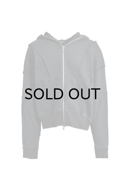 画像1: BREATH (FADE ZIP UP HOODIE) BLACK (1)