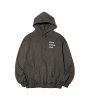 画像1: Chaos Fishing Club (LOGO PIGMENT HOODIE) INK BLACK (1)