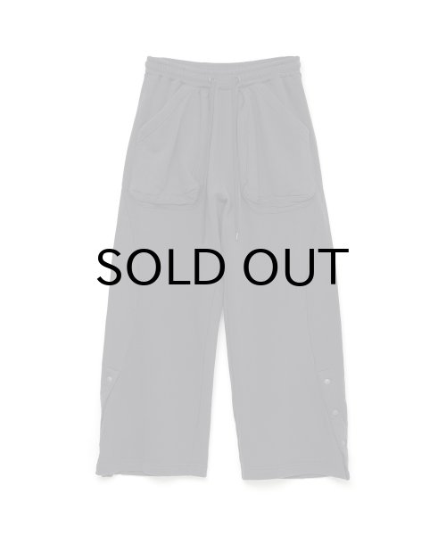 画像1: FACETASM (FLOWING SWEAT PANTS) SMOKE NAVY (1)