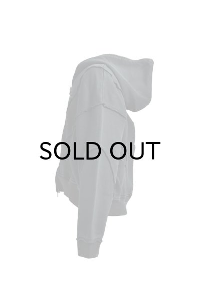 画像3: BREATH (FADE ZIP UP HOODIE) BLACK (3)