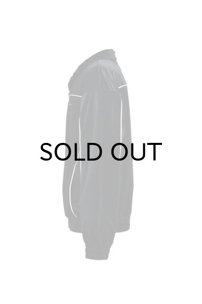 画像3: BREATH (SCRIPT LOGO PIPING VELOUR JACKET) BLACK (3)