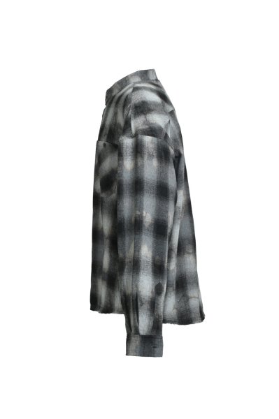 画像3: BREATH (COLLAR LESS SHIRT) BLACK (3)