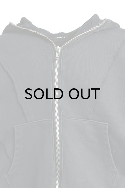 画像4: BREATH (FADE ZIP UP HOODIE) BLACK (4)