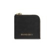 画像1: BLACK EYE PATCH (OE LOGO LEATHER ZIP WALLET) BLACK (1)