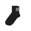 画像1: BLACK EYE PATCH (OG LABEL SOCKS) BLACK (1)