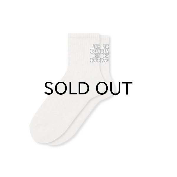 画像1: BLACK EYE PATCH (OG LABEL SOCKS) GRAY (1)