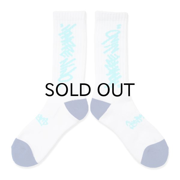 画像2: HOMBRE NINO (SKATE SOCKS) WHITE (2)