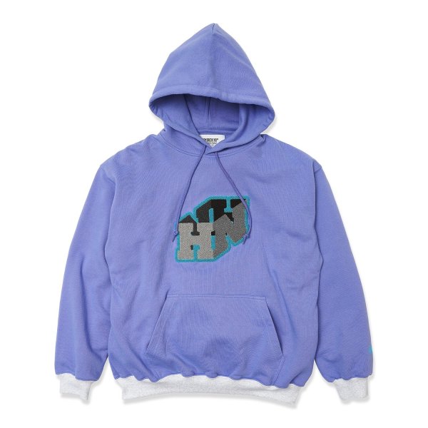 画像1: HOMBRE NINO (PULLOVER HOODIE "HN") VIOLET (1)