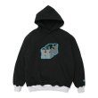 画像1: HOMBRE NINO (PULLOVER HOODIE "HN") BLACK (1)