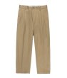 画像2: WACKO MARIA (DOUBLE PLEATED CHINO TROUSERS TYPE-1) BEIGE (2)