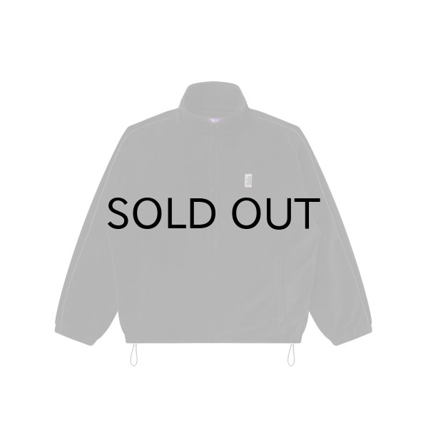 画像1: BLACK EYE PATCH (HWC VELOUR TRACK JACKET) BLACK (1)