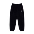 画像1: BLACK EYE PATCH (HWC VELOUR TRACK PANTS) BLACK (1)