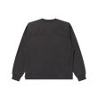 画像2: BLACK EYE PATCH (HWC EMBROIDERED PIGMENT DYED CREW SWEAT) CHARCOAL (2)