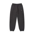 画像1: BLACK EYE PATCH (HWC EMBROIDERED PIGMENT DYED SWEAT PANTS) CHARCOAL (1)
