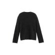 画像1: SAINT Mxxxxxx (CREW NECK KNIT_GLITTER) BLACK (1)