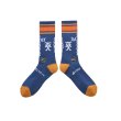 画像1: SAINT Mxxxxxx (SOCKS_SINNER) BLUE-ORANGE (1)