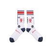 画像1: SAINT Mxxxxxx (SOCKS_SINNER) WHT-RED-BLUE (1)