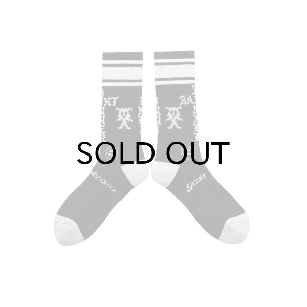 画像1: SAINT Mxxxxxx (SOCKS_SINNER) BLK-GRAY (1)