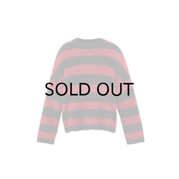 画像1: SAINT Mxxxxxx (CREW NECK KNIT_GLITTER) BORDER (1)