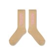 画像3: BLACK EYE PATCH (HWC SOCKS) BEIGE (3)