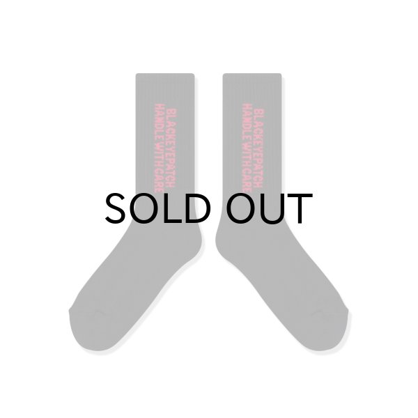 画像3: BLACK EYE PATCH (HWC SOCKS) BLACK (3)