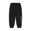 画像2: BLACK EYE PATCH (STENCIL LOGO EMBROIDERED SWEAT PANTS) BLACK (2)