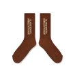画像3: BLACK EYE PATCH (HWC SOCKS) BROWN (3)