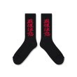 画像2: BLACK EYE PATCH (HWC SOCKS) BLACK (2)