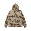 画像2: BLACK EYE PATCH (STENCIL LOGO EMBROIDERED ZIP HOODIE) D.CAMO (2)